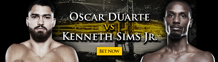 Oscar Duarte vs. Kenneth Sims Jr. Boxing Betting
